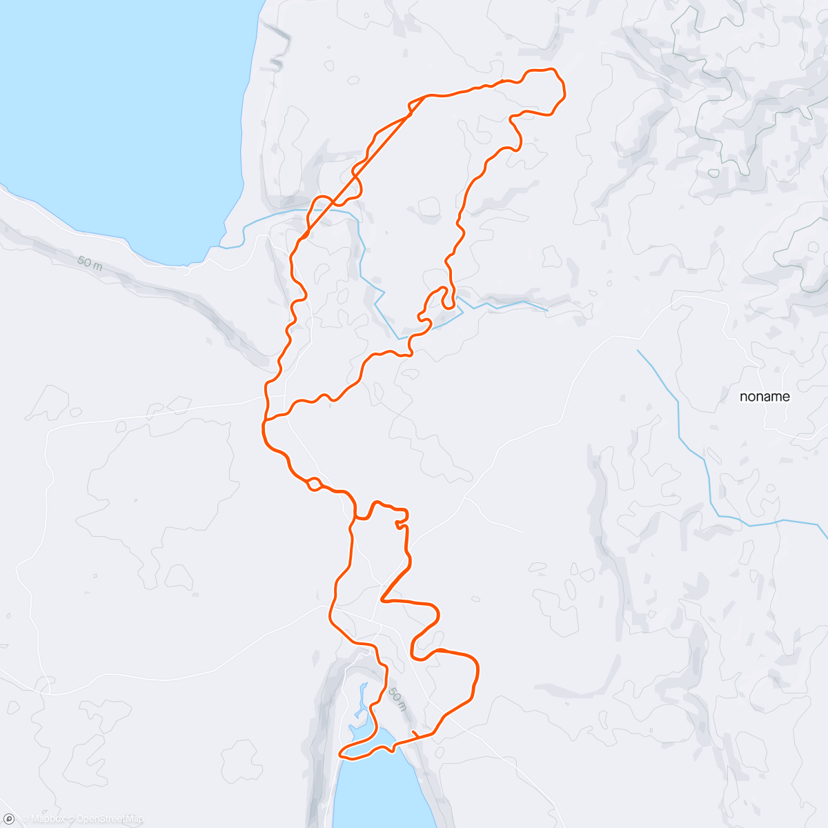 Map of the activity, Zwift - Group Ride: The HERD Kick It UP! (D) on Wandering Flats in Makuri Islands