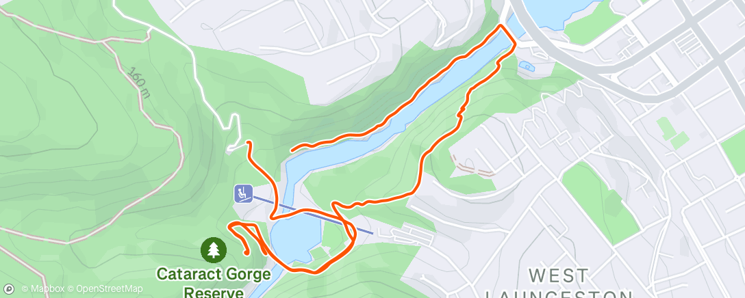 Mapa da atividade, Morning Walk