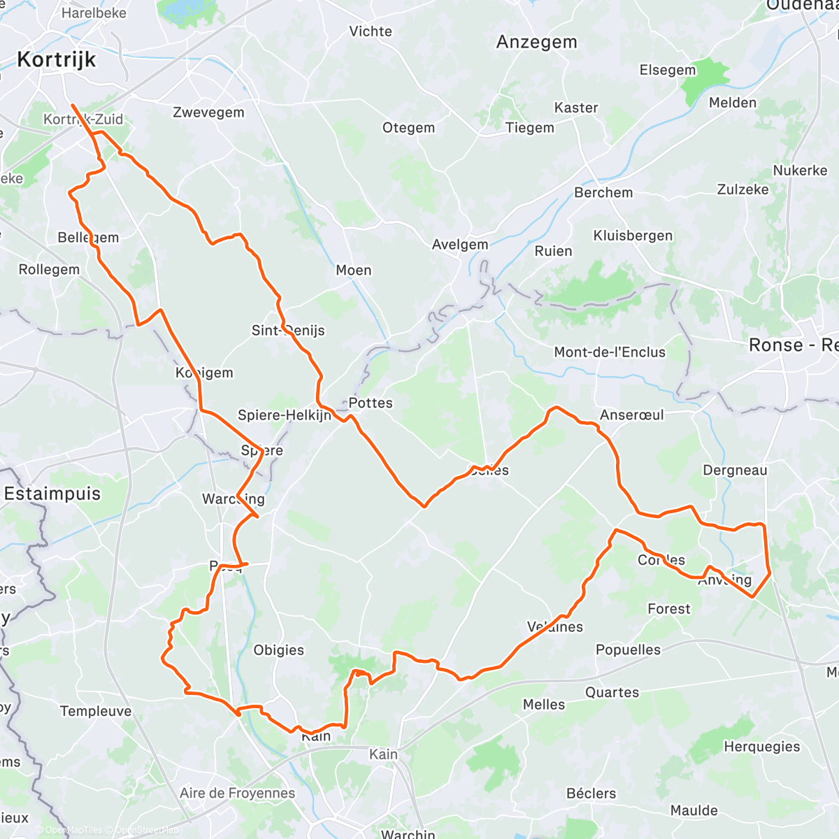 Map of the activity, Met de boys