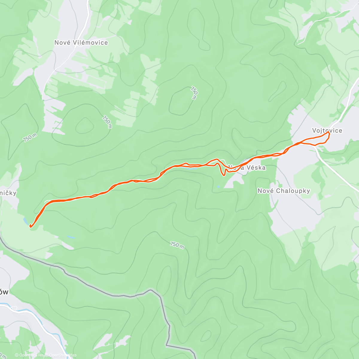 Map of the activity, Po celodenním šůrování mysli a prostoru dát pocítit tělu