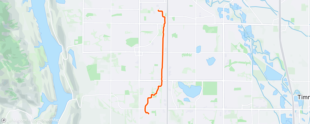 Map of the activity, Commute 216