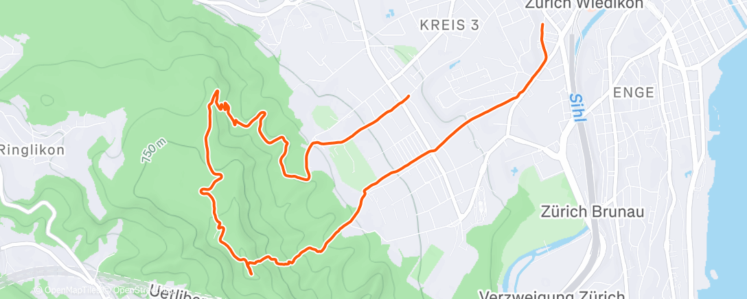 Map of the activity, Üetzgi #10