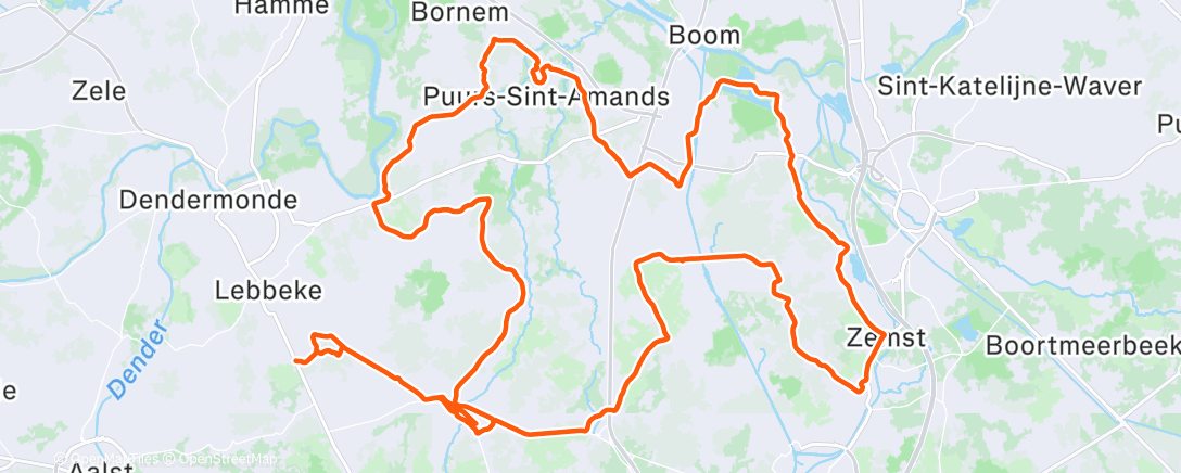 Map of the activity, Ochtendrit