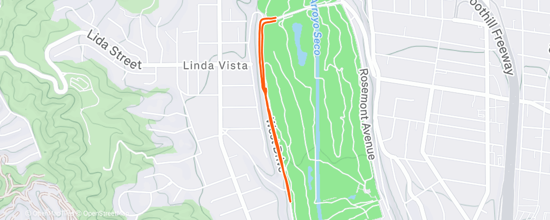 Карта физической активности (Lunch Run)