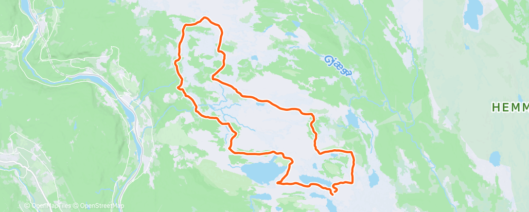 Map of the activity, Romjulskoz 🎅
