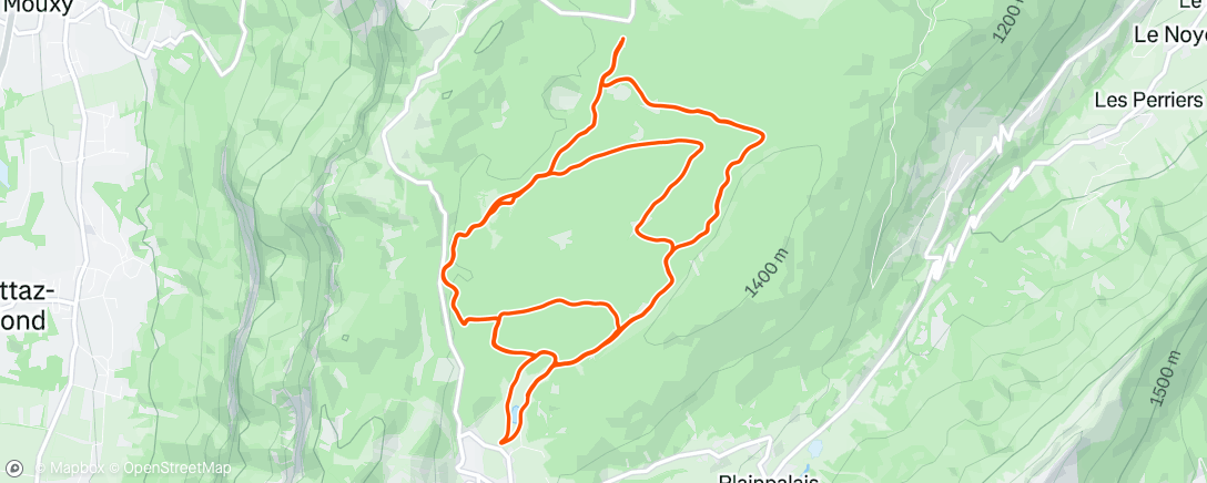 Map of the activity, Classic