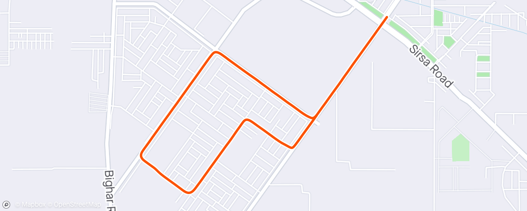 Map of the activity, Nike Run Club: Saturday Morning Run