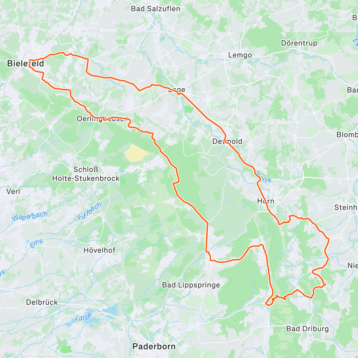 Map of the activity, Apachenland