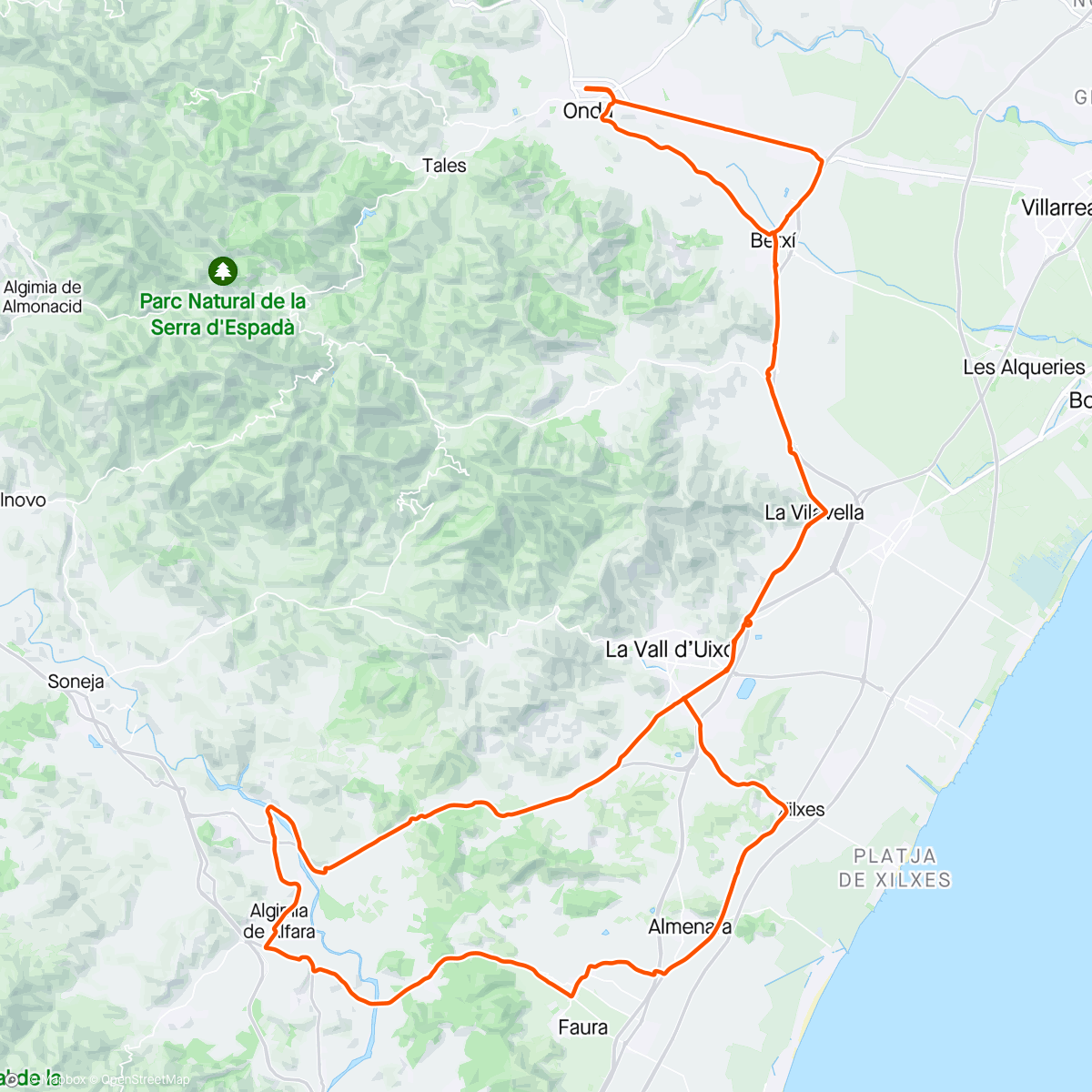 Map of the activity, New Bike day!✌️