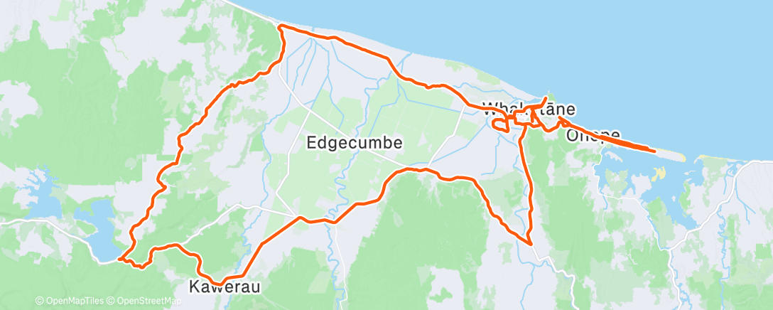 Map of the activity, Lap of the block