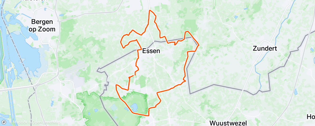 Map of the activity, Extensive low + 4 x 8’ medio door de wind en geschuild voor de hagelbollen die waren er teveel aan