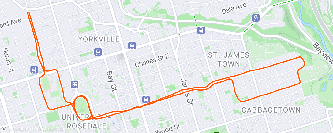 Map of the activity, My Peeps 🤜🤛Cabbagetown