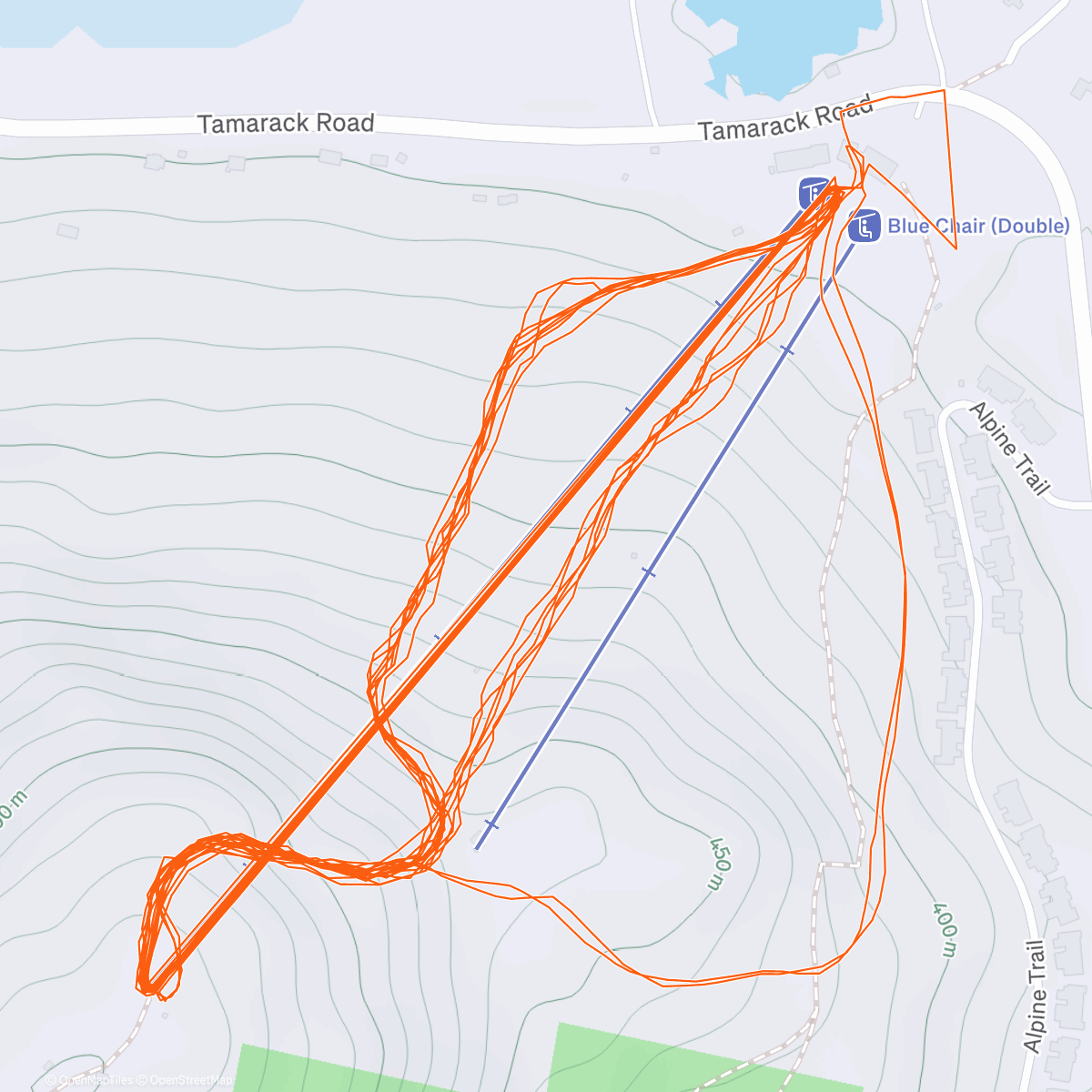 Карта физической активности (Bousquet - Day 14)