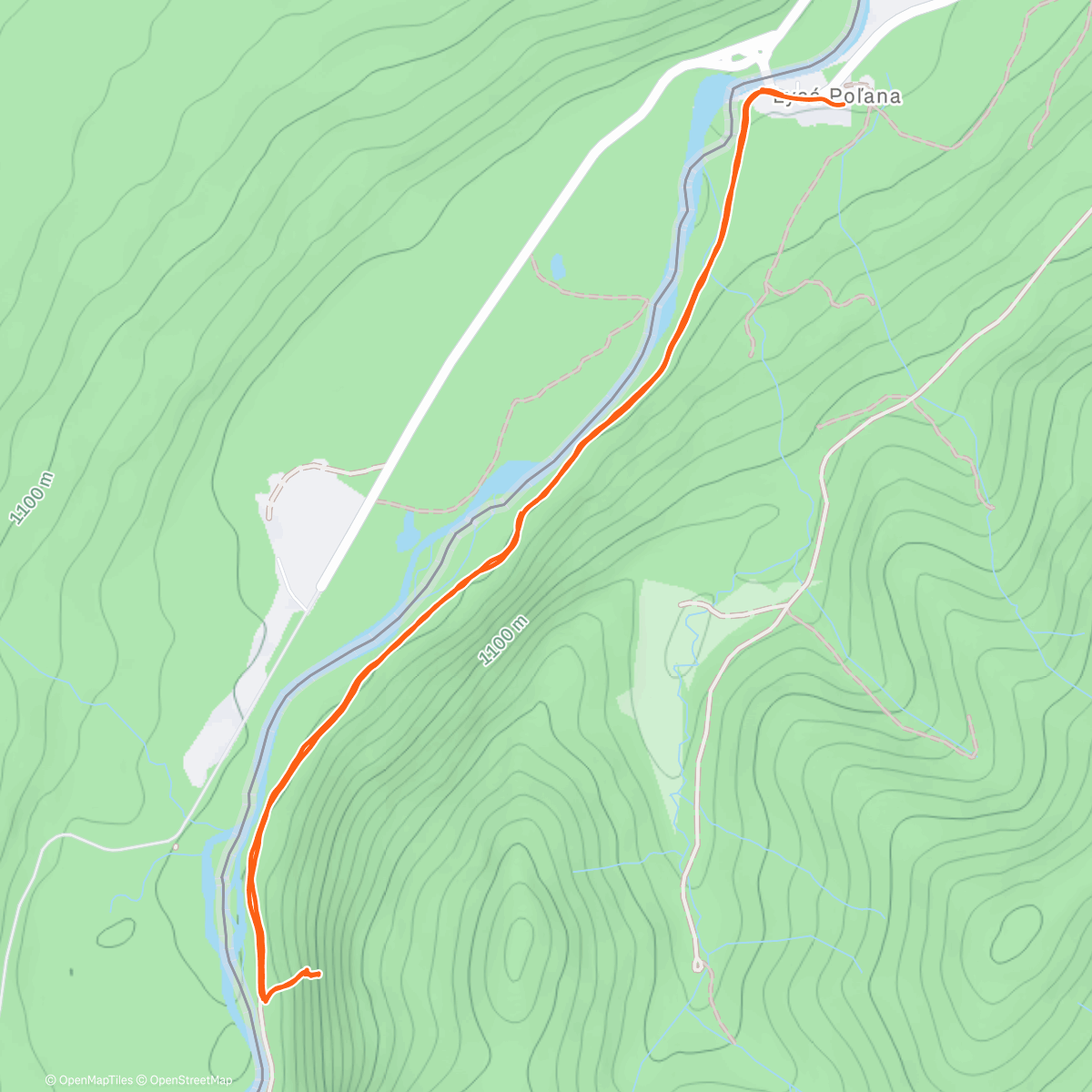 Map of the activity, Mrozek