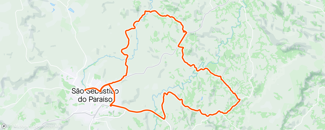 Map of the activity, Iron Biker ☁️☁️
