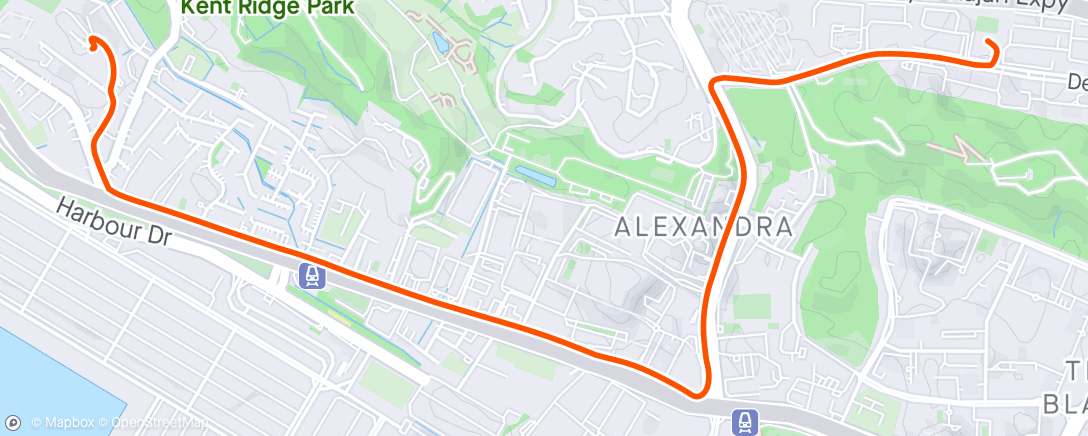 Map of the activity, Morning Ride