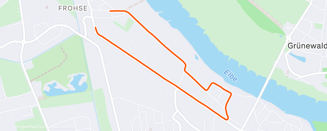 Карта физической активности (Afternoon Walk)