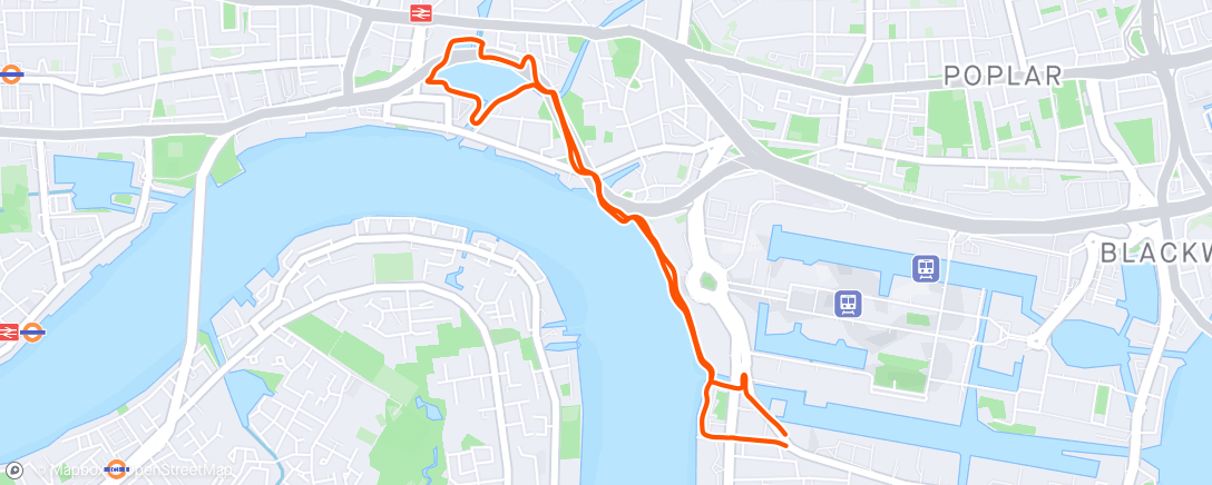 Carte de l'activité (Slow) Morning Run