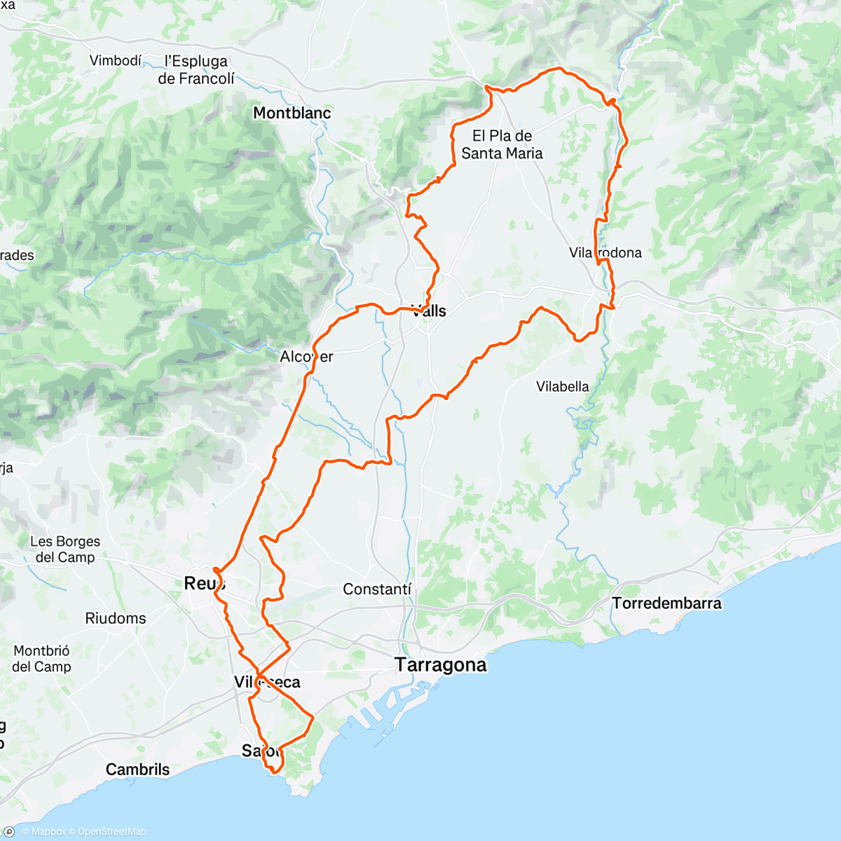 Mapa da atividade, Gravel Alt Camp 🚴🏼‍♂️☀️