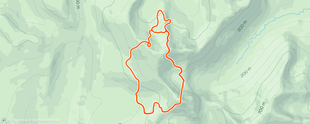 Карта физической активности (Zwift - Race: The Chop by AHDR (B) on Rolling Highlands in Scotland)
