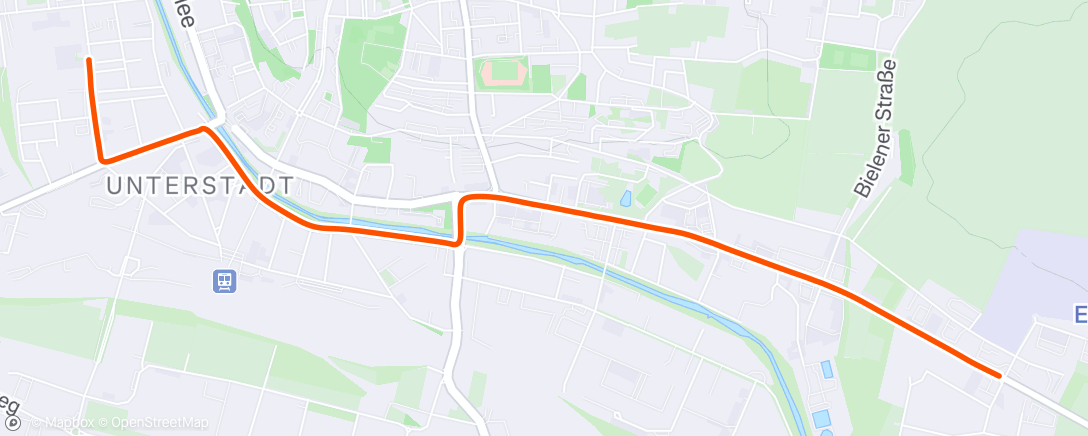 Map of the activity, Morning Ride