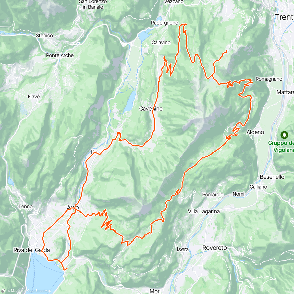 Map of the activity, A|N Monte Velo