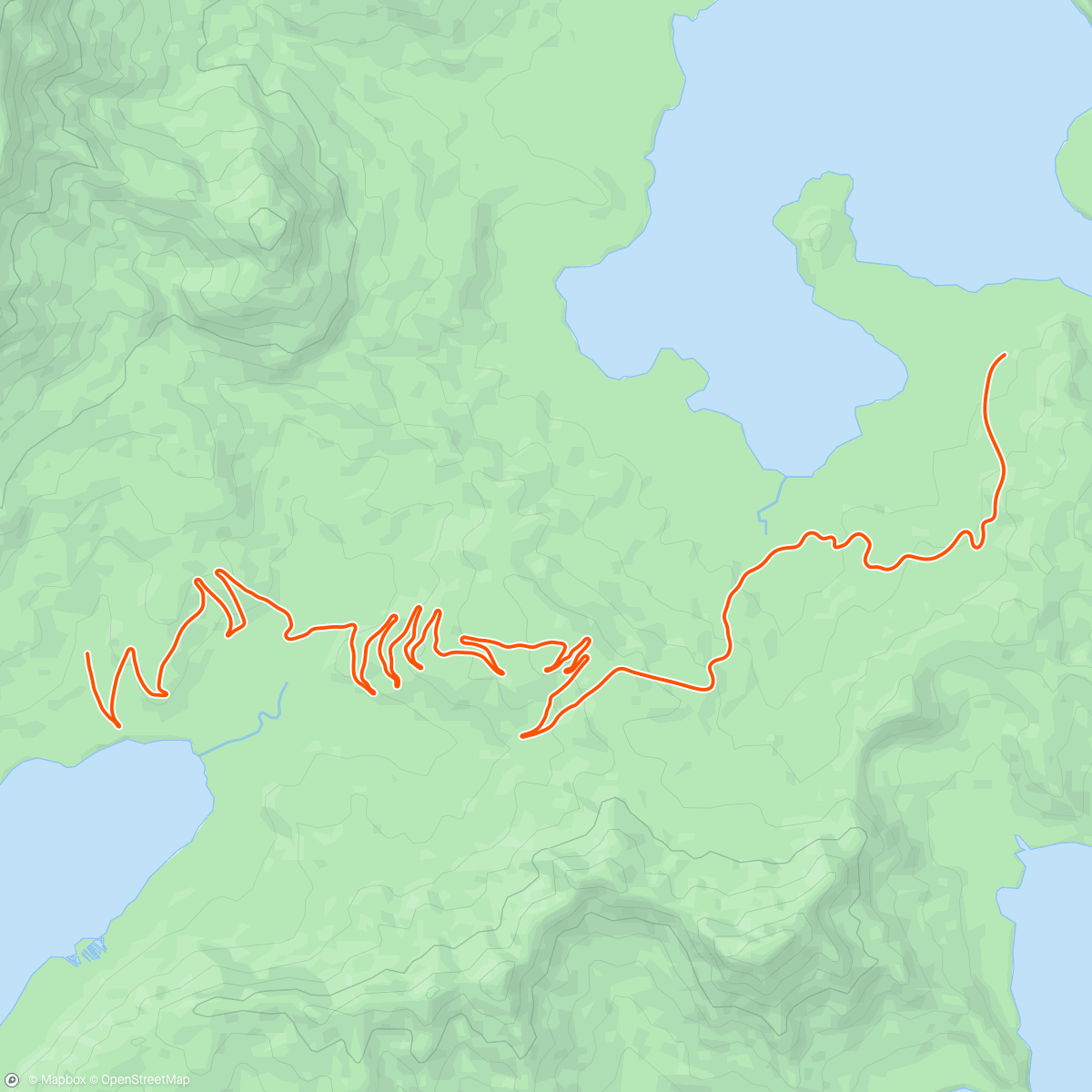 Map of the activity, Zwift - Race: GTR - Alpe Du Zwift Race (B) on Road to Sky in Watopia