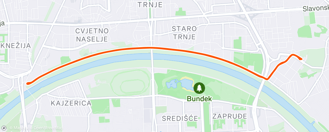 Map of the activity, Progresivno