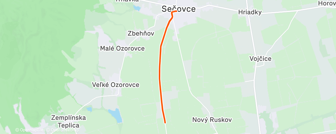 Map of the activity, VSB 70’