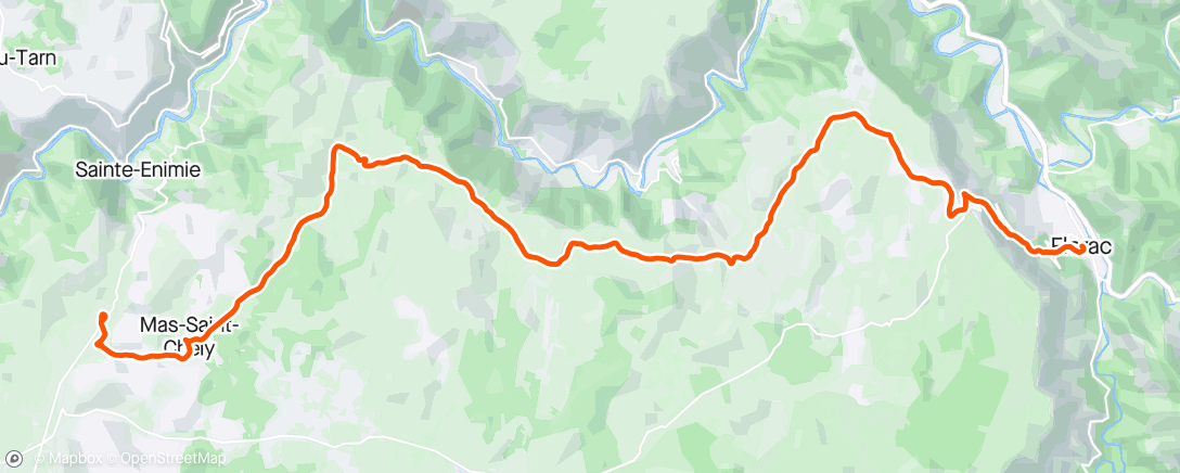 Karte der Aktivität „Tour du Causse Méjean | Étape 4”