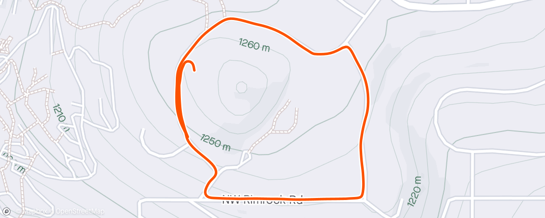 Map of the activity, Morning Walk