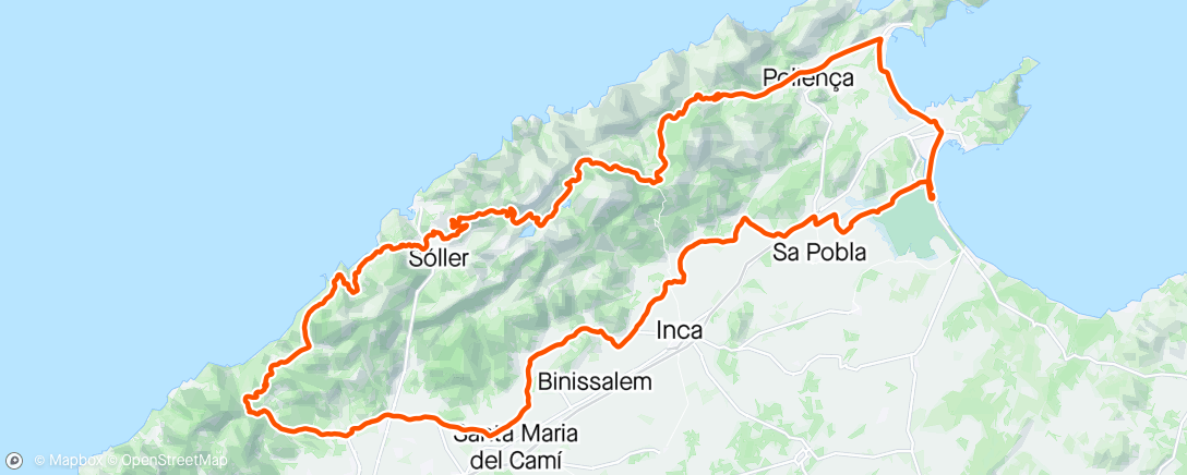Mapa de la actividad (Mallorca 167)
