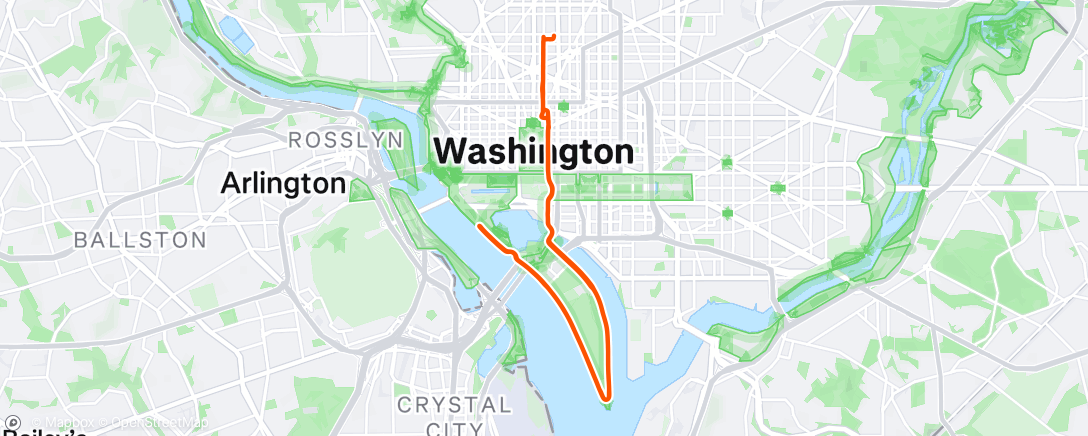 Map of the activity, Oof