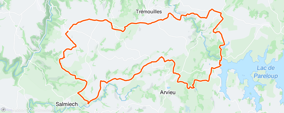 Carte de l'activité