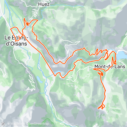 Carte de l'activité