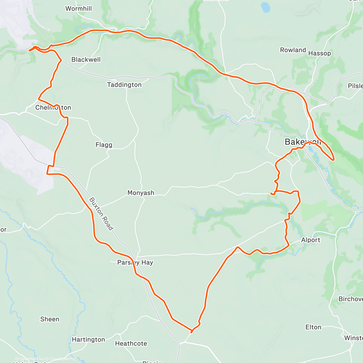 Map of the activity, Tarmac and Trail. 🥶 Definitely the Coldest Day of 2026🤣