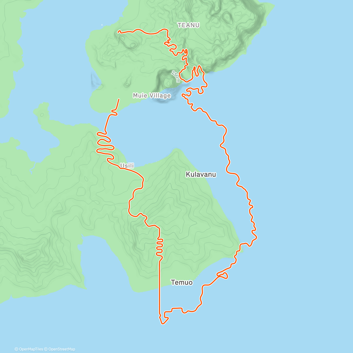 Map of the activity, Zwift - Peak Performance in Watopia