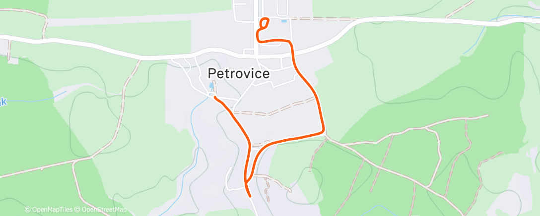 Map of the activity, Výklus