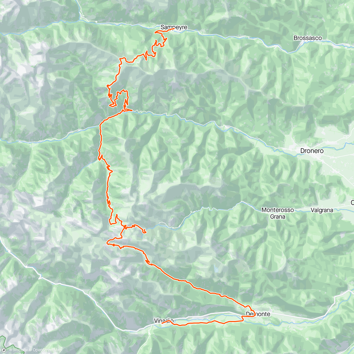 Mapa de la actividad, TOW_19_Sampeyre_Vinadio