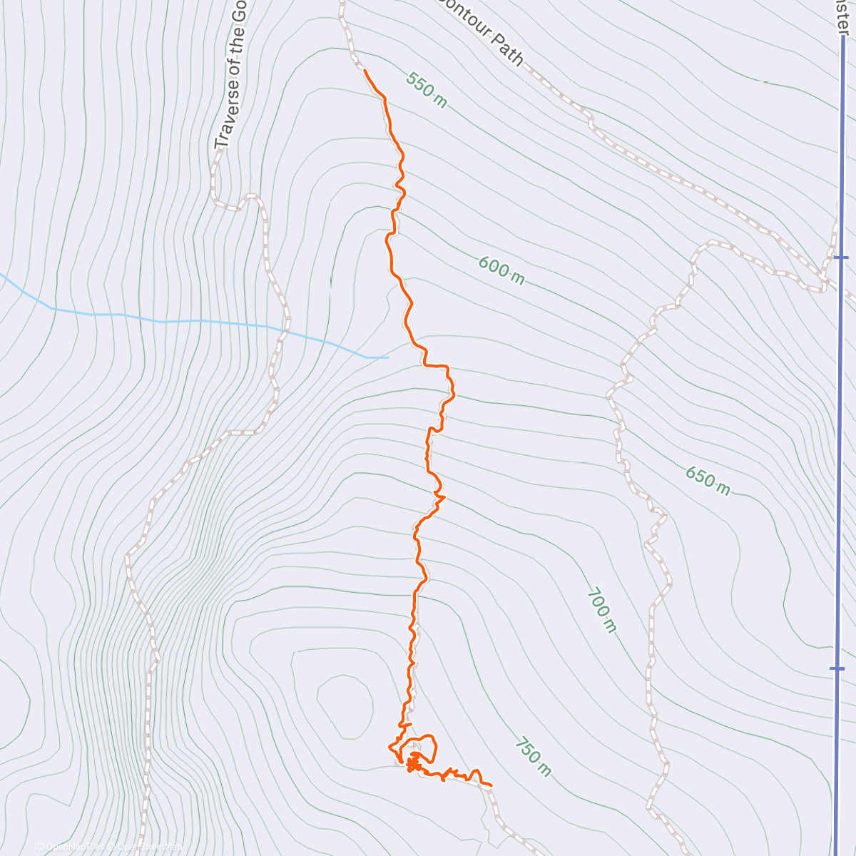 Map of the activity, KCR