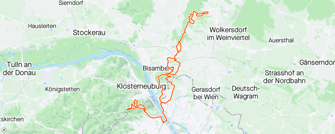 Map of the activity, just some biking ... ☀️ 🚵‍♂️ 🤩