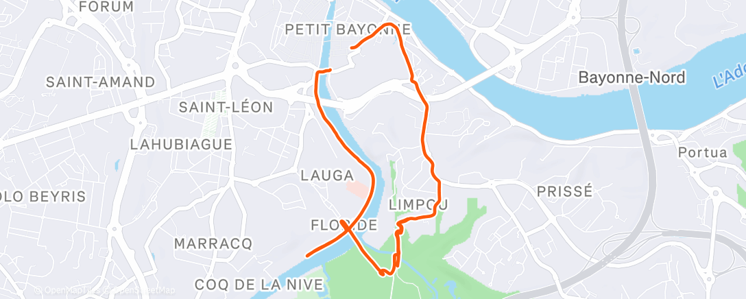 Map of the activity, 350