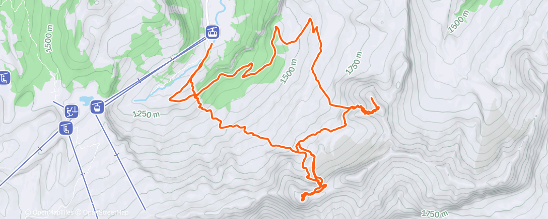 Map of the activity, Forstberg² - Twäriberg
