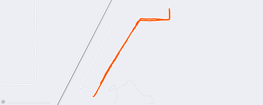 Map of the activity, Afternoon Walk