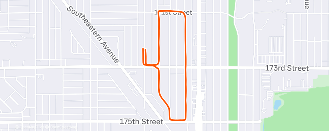 Карта физической активности (Morning Walk)