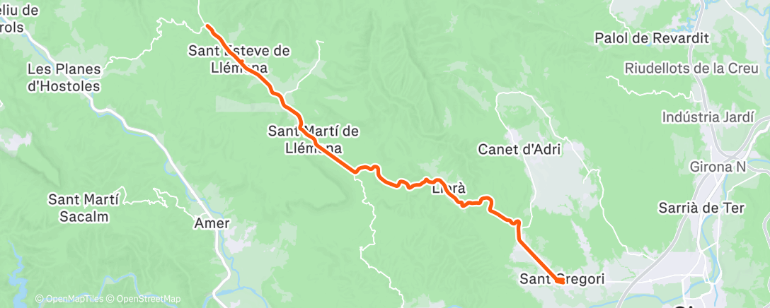 Map of the activity, Light spin