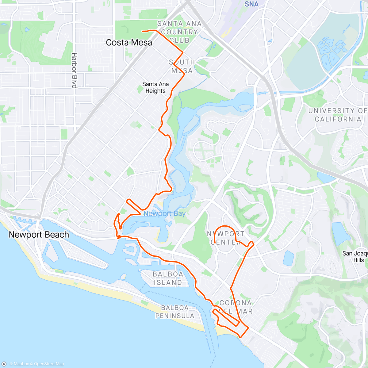 Mappa dell'attività OC Half Marathon 2024 Complete!