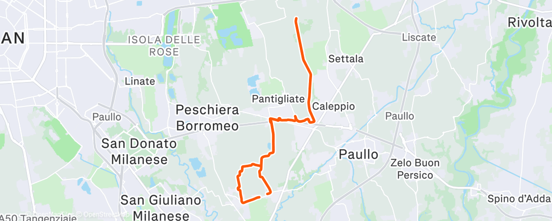 Map of the activity, DucaDucaDuca