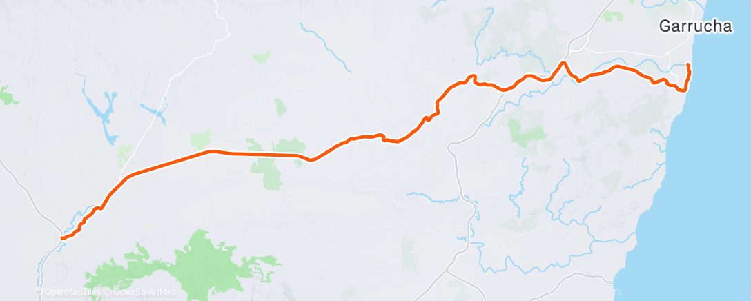 Map of the activity, Concentración Caja Rural🟢⚪️