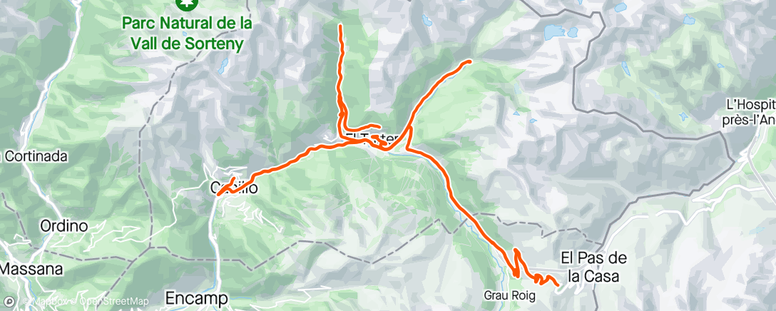 Map of the activity, 🇦🇩 Ransol Bear Country 🏔️🐻🏔️
